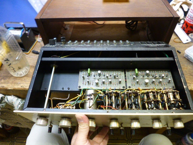 パイオニア ＳＣ‐１００ プリアンプ修理の巻 | ラジオクロネコのブログ