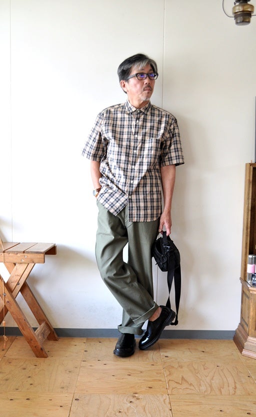 コーディネート メンズ 40代を基本にしたコーデ。40代 男性 ファッション カジュアルイメージ ブルーライン 佐賀県 武雄市 カジュアル