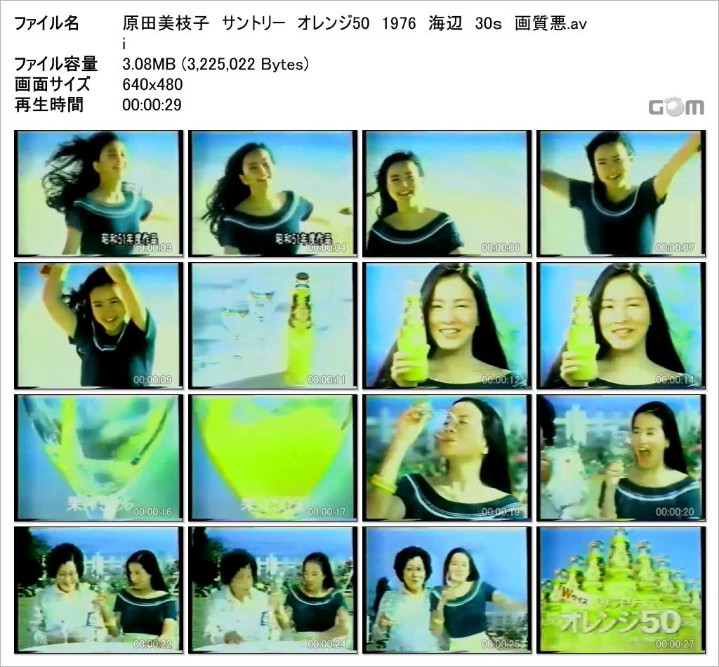 1976 サントリー オレンジ50 【原田美枝子】 | 1食100円生活
