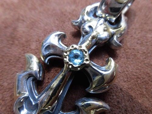 BWL / CUSTOM LARGE ANCHOR PENDANT VINTAGE SKULL | BILL WALL BWL / CUSTOM LARGE ANCHOR PENDANT VINTAGE SKULL | BILL WALL