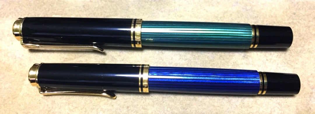 Pelikan M400 青縞 | 趣味の漢箱☆万年筆と酒と革