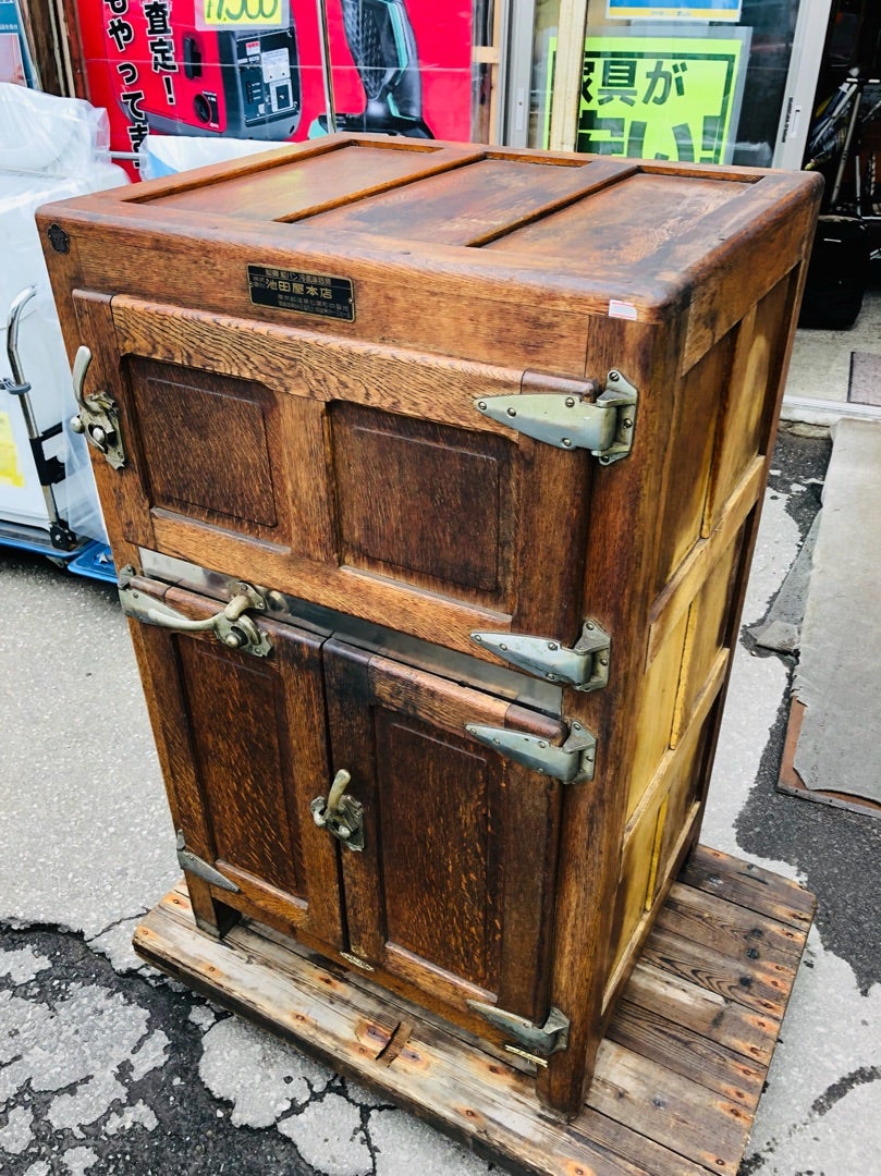 木製冷蔵庫、入荷しました！ 青森市のリサイクルショップ・ボンバー 