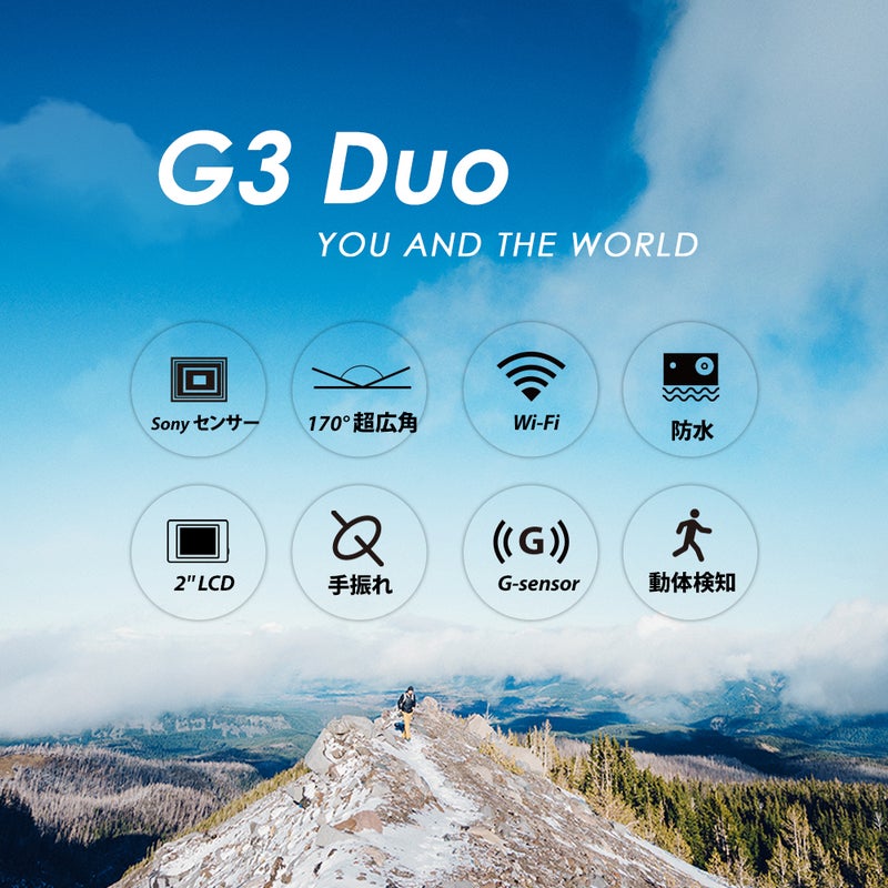 Getup G3 Duoアクションカメラ紹介 Viofojapanのブログ