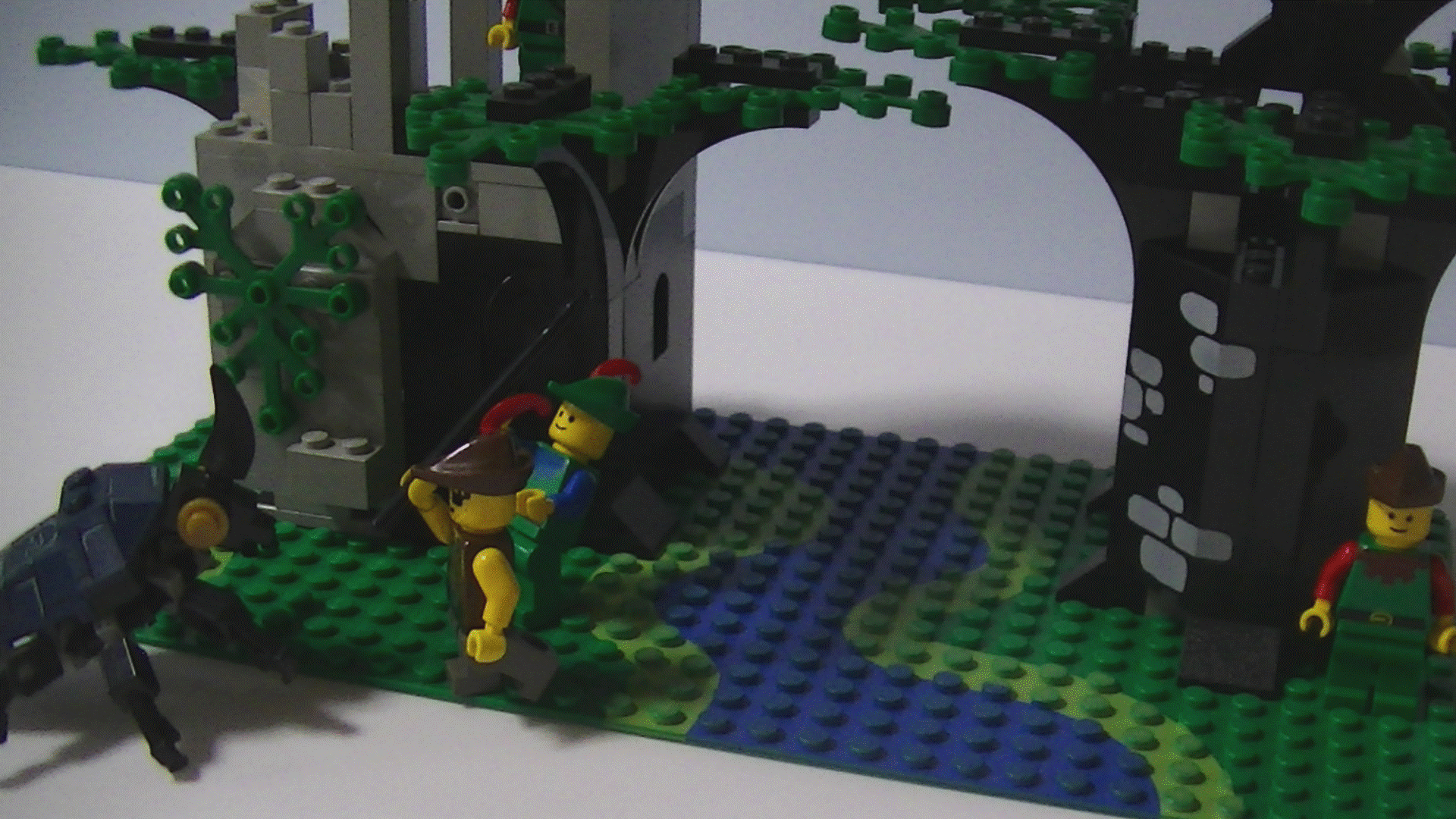 LEGO お城シリーズ】森のつり橋（6071） | BluemanBoxのレゴブログ 
