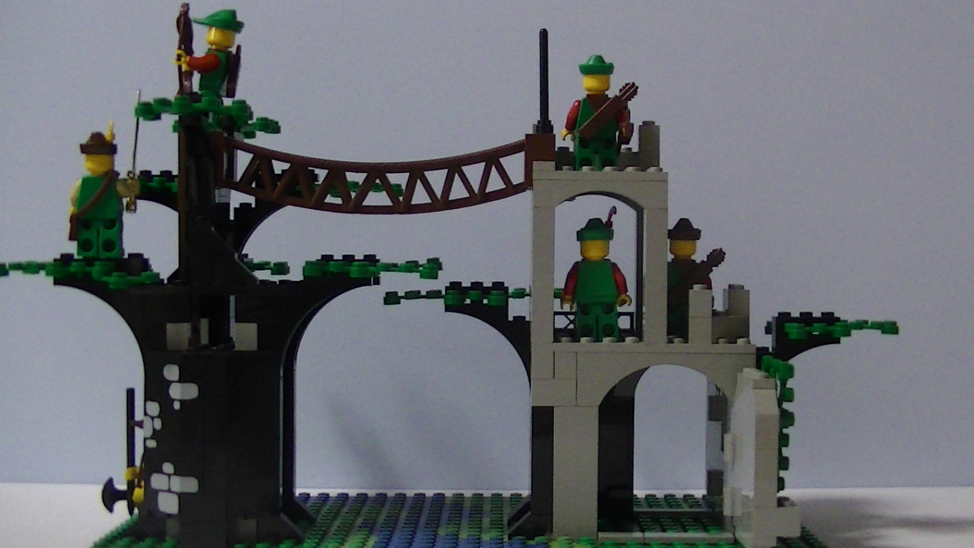LEGO お城シリーズ】森のつり橋（6071） | BluemanBoxのレゴブログ