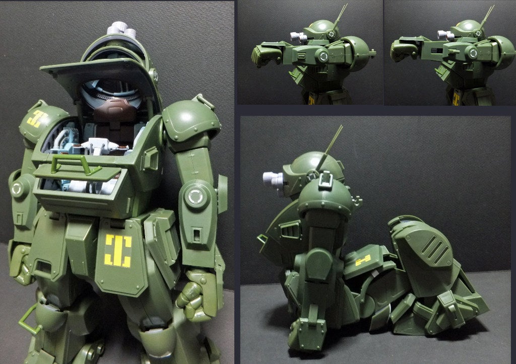 【100体抽選／新品未開封／超超美品】1/12オドン戦キリコ機\u0026ラウンドムーバーお宝発掘人