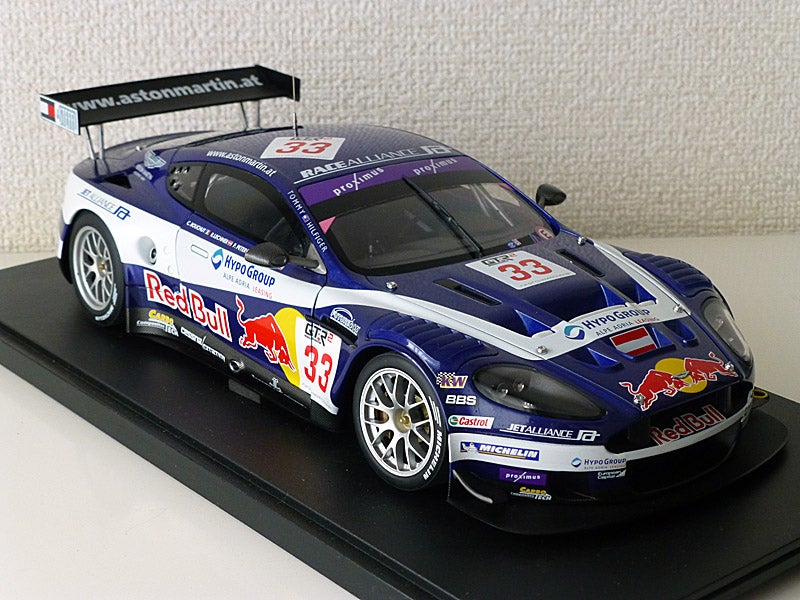 AUTO art 1/18 Aston Martin DBR9 RED BULL SPA 200 | 今日も AUTO art 1/18 Aston Martin DBR9 RED BULL SPA 200 | 今日も
