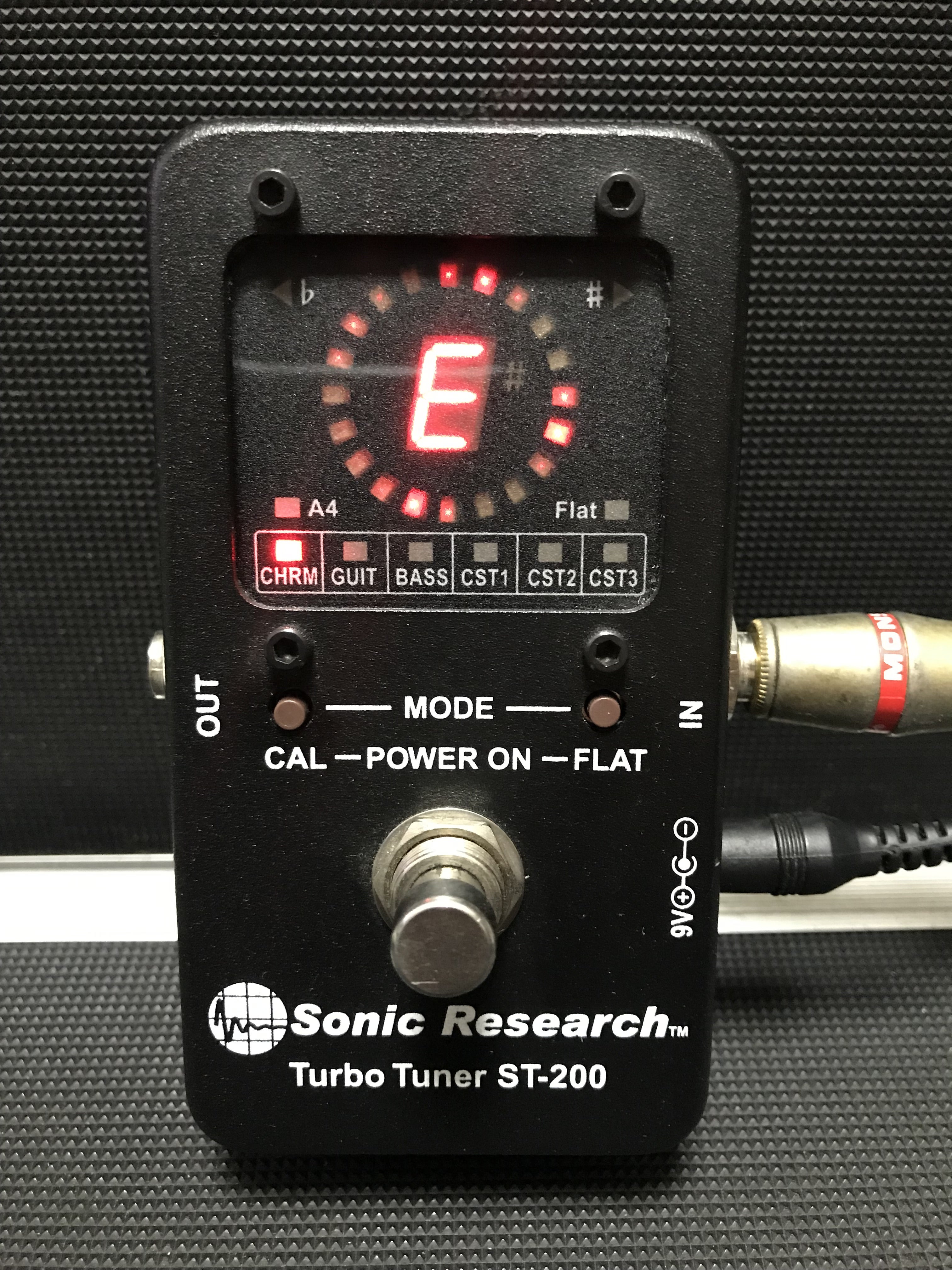 Sonic Research Strobe Turbo Tuner ～世界最速ペダルチューナー 