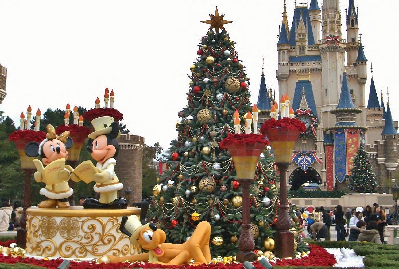 シンデレラ城のクリスマスに感動した2006年 | ミキ衛門 Disney 