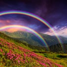 人生に数回しか現れない奇跡の虹！恋愛にとって大事なことって？の記事より