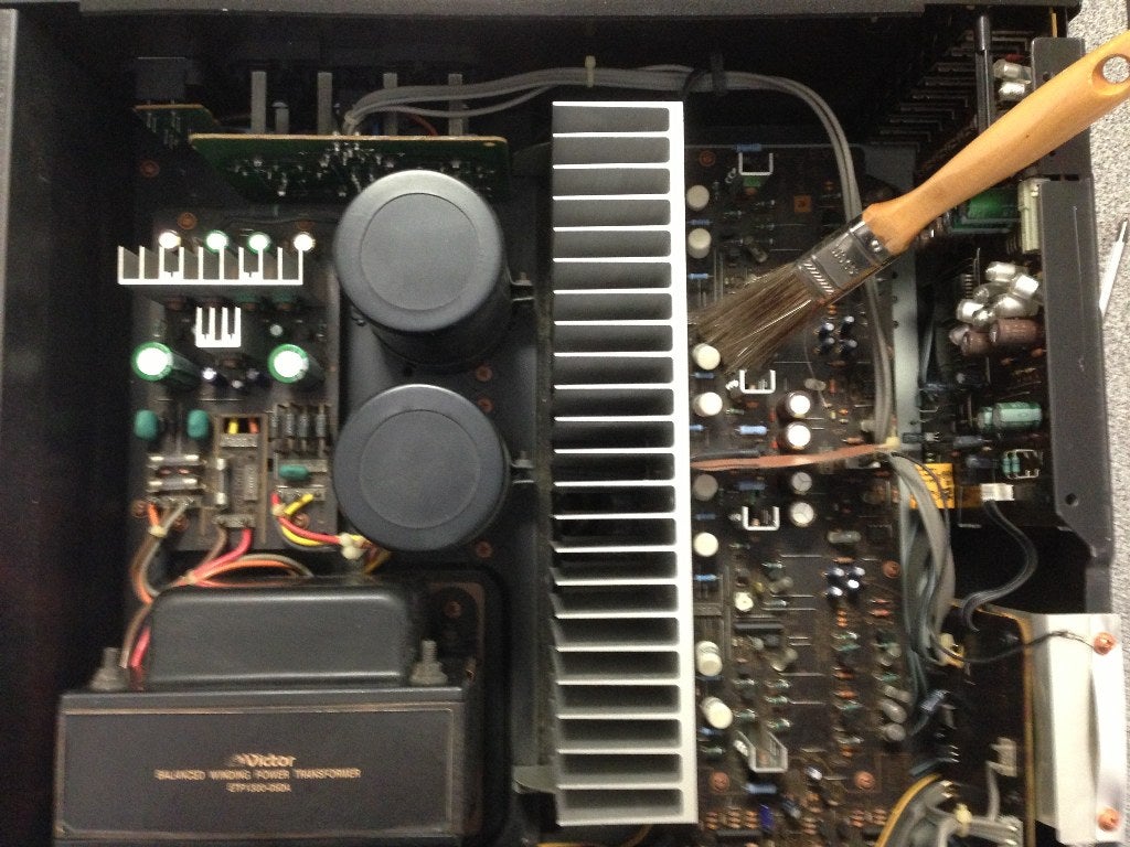 VICTOR AX-Z921を簡単メンテナンス | 留五郎のジャズブログ VICTOR AX-Z921を簡単メンテナンス | 留五郎のジャズブログ