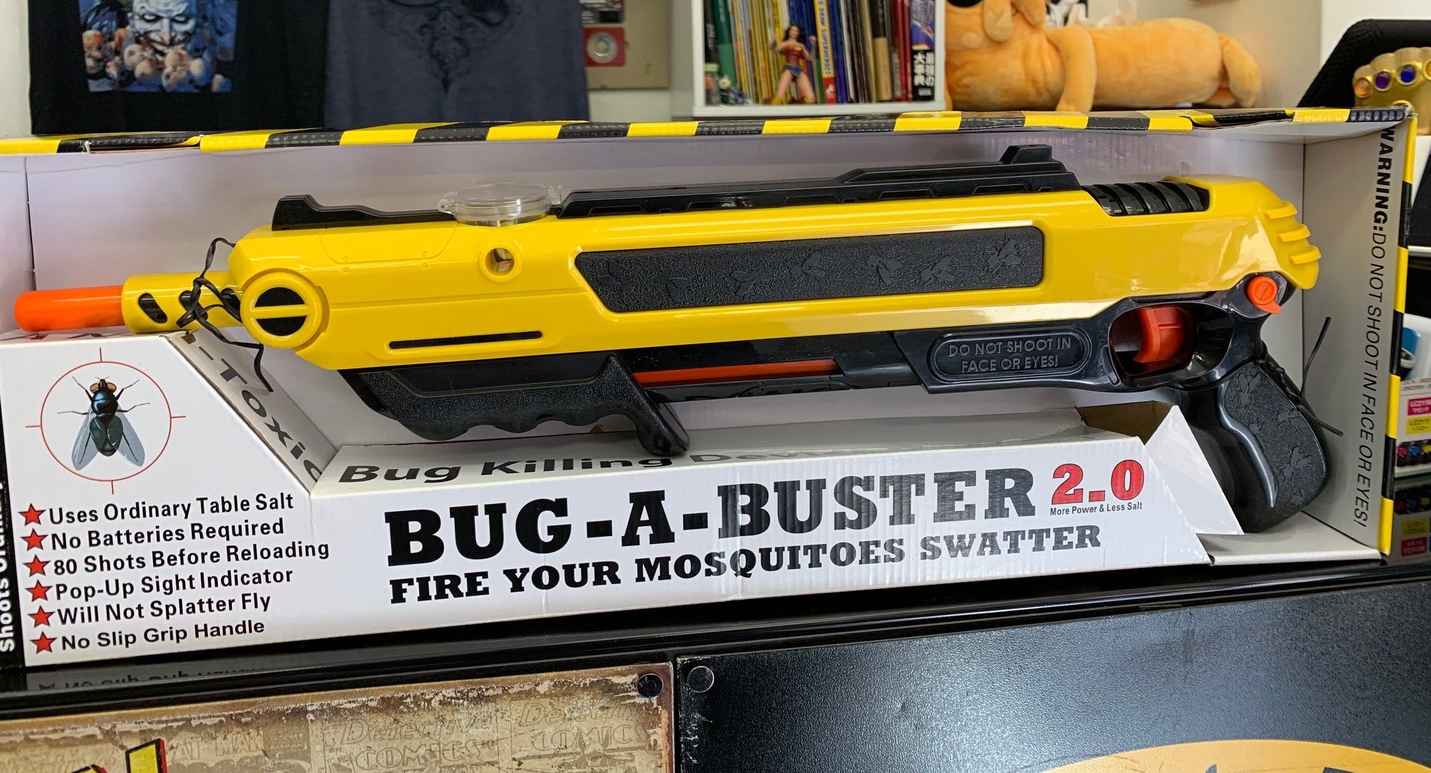 5個セット BUG-A-BUSTER バグアバスター 害虫駆除 できる ミリタリー ガン 無害 食卓塩銃 おもしろ雑貨 蚊 ハエ ゴキブリ 再再販！ 