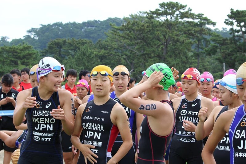 日本学生トライアスロン選手権 女子レースレポート アスリートオブジャパンオフィシャルブログ