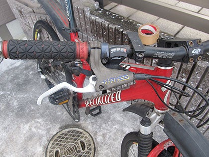 ヘイズ油圧ディスクブレーキまわりの整備とか HAYES/自転車 