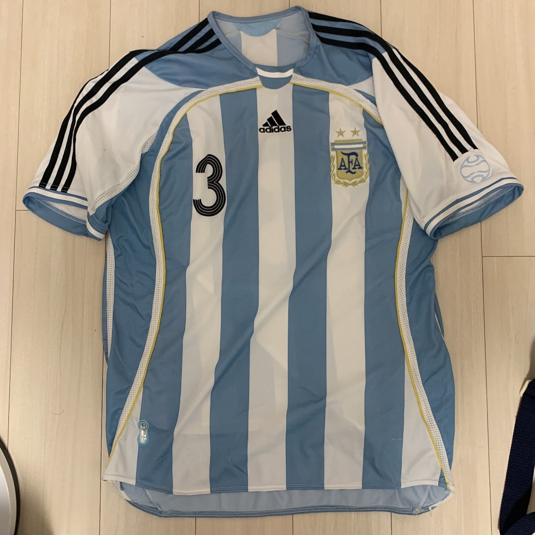 アルゼンチン代表 2006 ドイツワールドカップ 1stユニフォーム ...