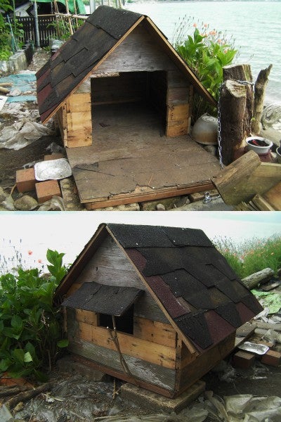 日曜大工 Diyで木製犬小屋を作りました 制作費0円 昭和レトログッズコレクターの ｈｏｍｅな日常