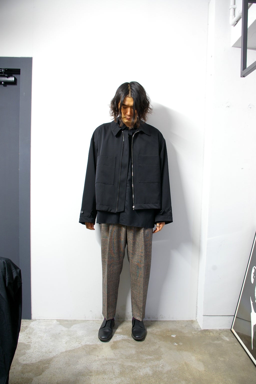 stein(シュタイン)/OVER SLEEVE DRIZZLER JACKET/Black 通販 取り扱い