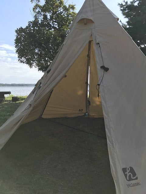 キャンプ道具：ティピー型テント ネヴィスTC （初張り） | 日々を楽しむ