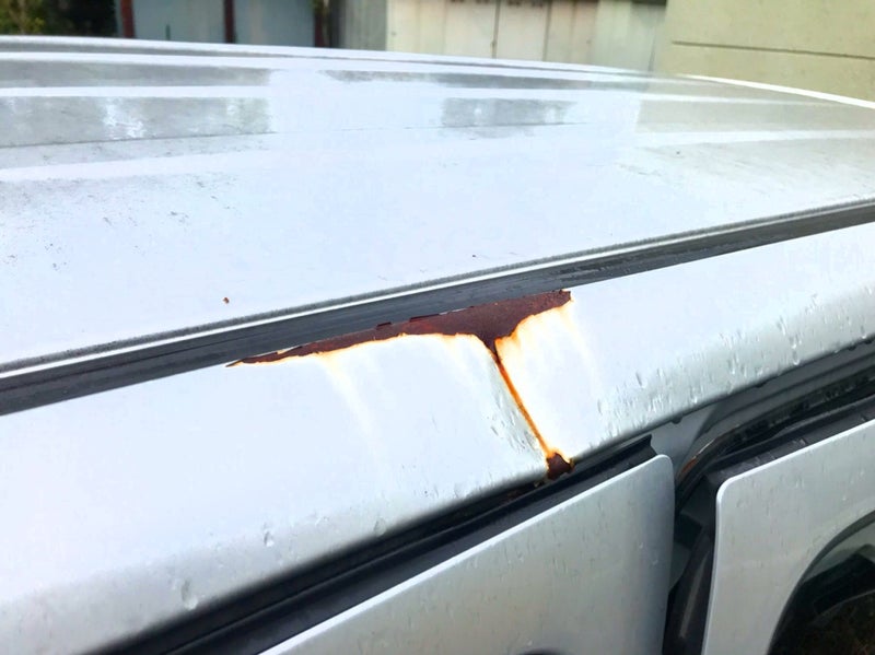 9錆びたがる車 山梨県南アルプス市の中山自動車鈑金塗装 車の鈑金塗装 ってなに 自動車修理の裏側ブログ 南アルプス市中山自動車