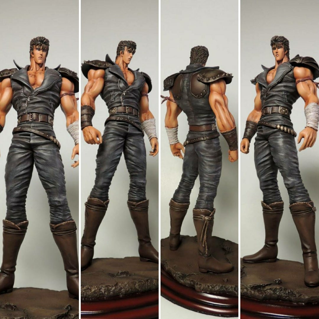 ヤフオクでナイスな北斗の拳のケンシロウのガレージキットが出品されて