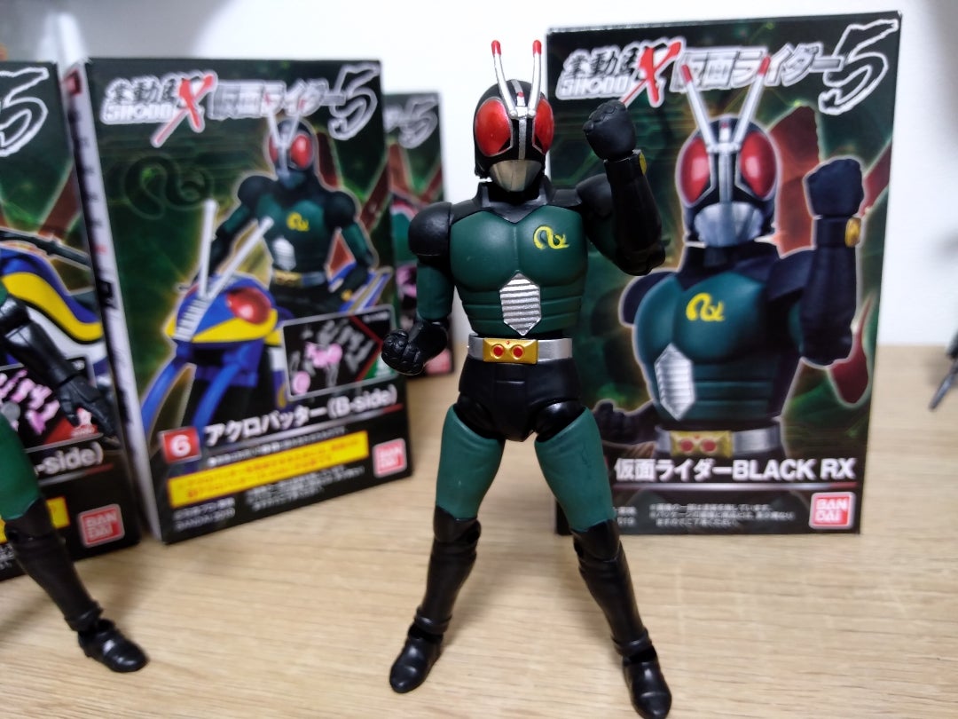 SHODO X 仮面ライダー5 仮面ライダーBLACK RX | zoonyのモデル部屋