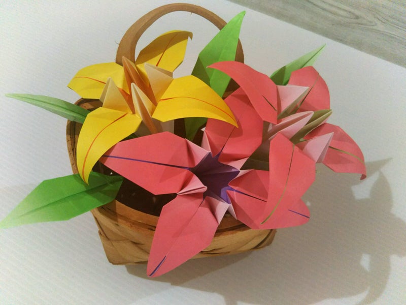 ゆりかご♡と 簡単すぎる箱 | 折り紙と花と仲良し