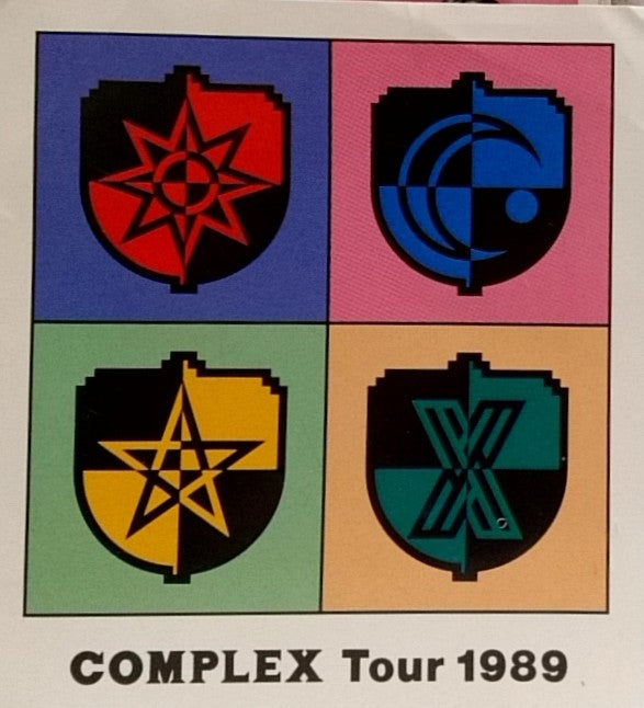 COMPLEXコンサートチケット半券『COMPLEX Tour 1989』 | 文献書院ブンケンロックサイド