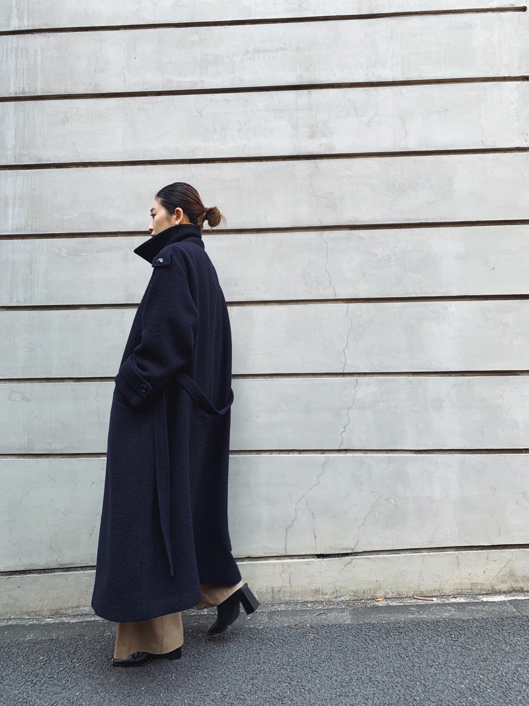 10/2- Over size maxi coat | 中村真里オフィシャルブログ Powered by 