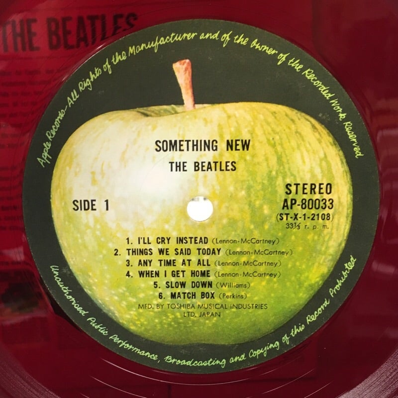 2021年激安 JPN-東芝音工,Apple丸帯付,赤盤,w Get Back-Book The