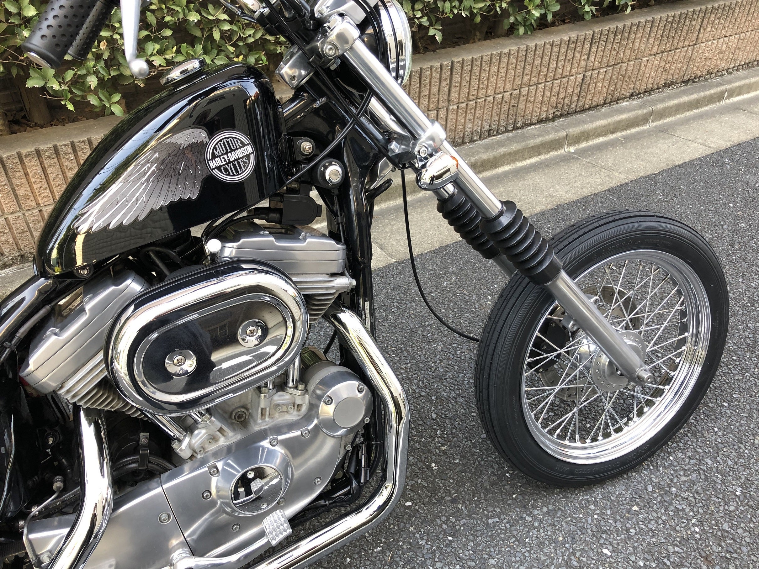 03 スポーツスター ロングフォークカスタム新入荷！ | ツインコアのブログ