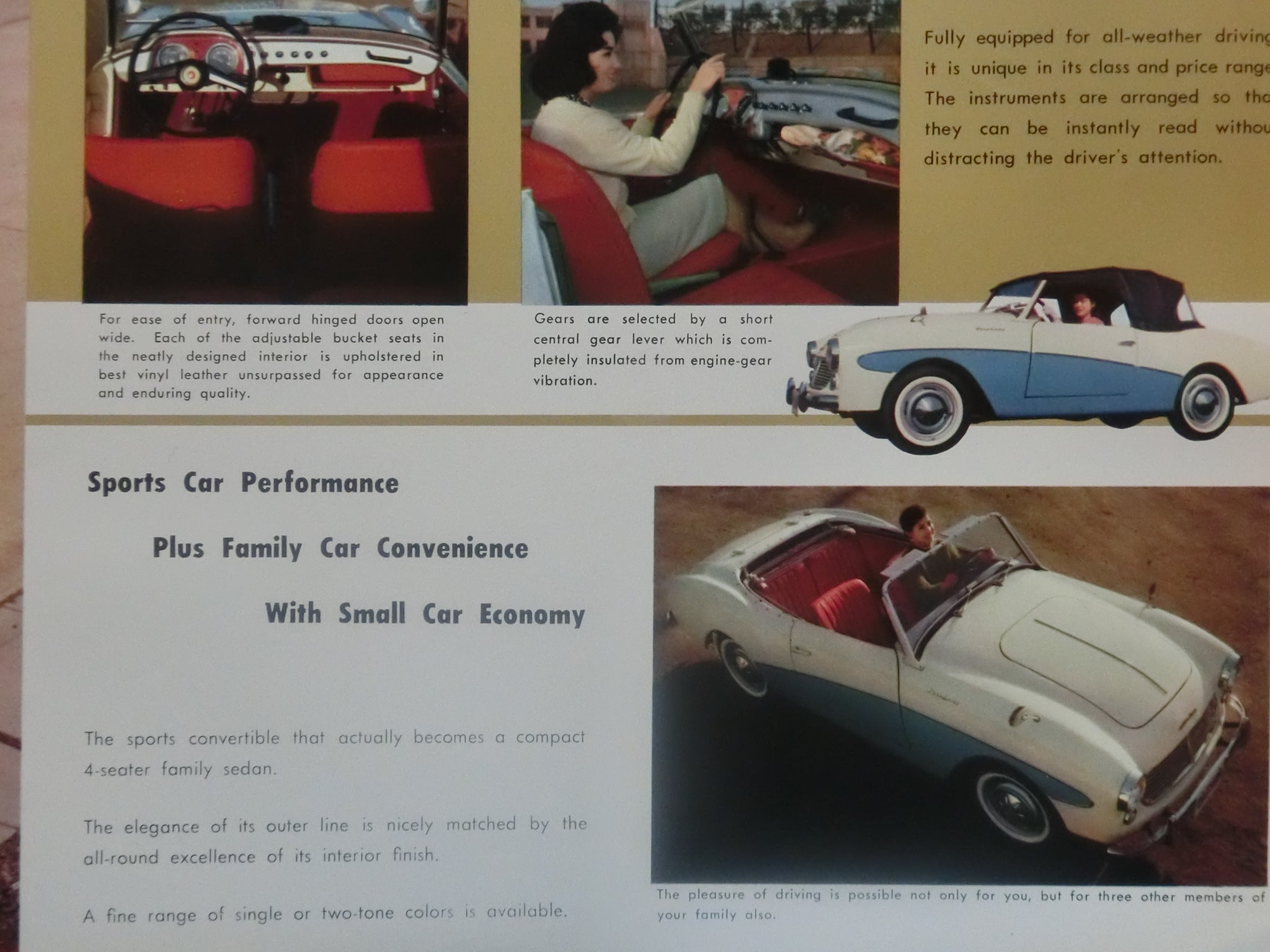☆1959年ダットサン スポーツカーS211 和工プラモデル ～ 自動車 