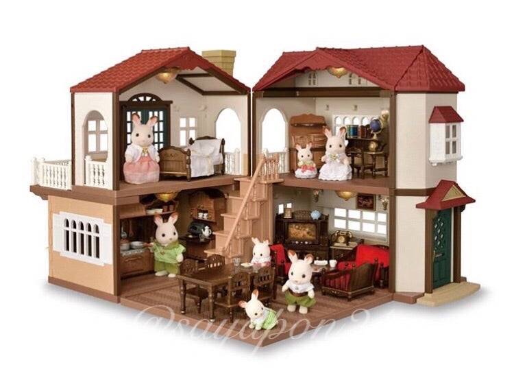 シルバニア展大阪高槻阪急 【先行販売】赤い屋根の大きなお家
