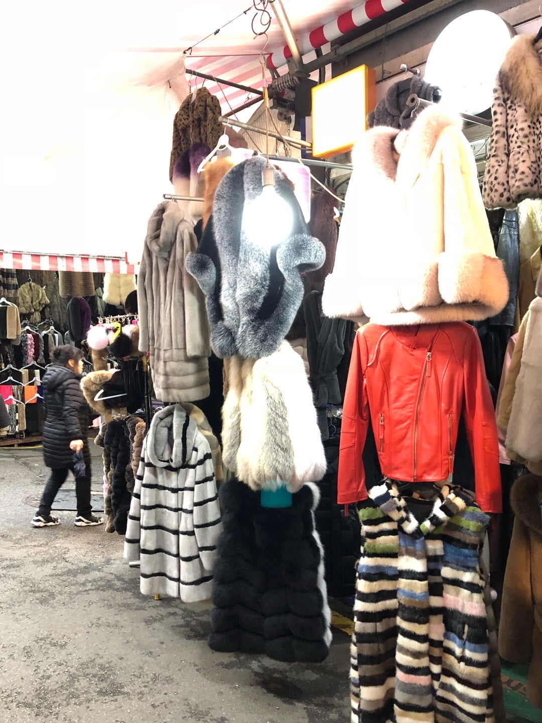チンチラ襟シェアードミンクの毛皮コート購入レポ！韓国南大門 | 韓国 