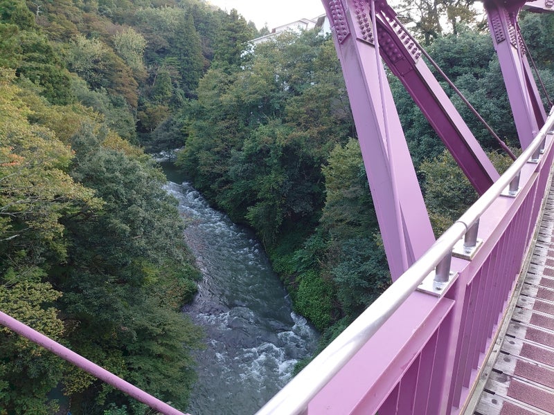 icha blog組合の旅行⑩山中温泉・あやとり橋