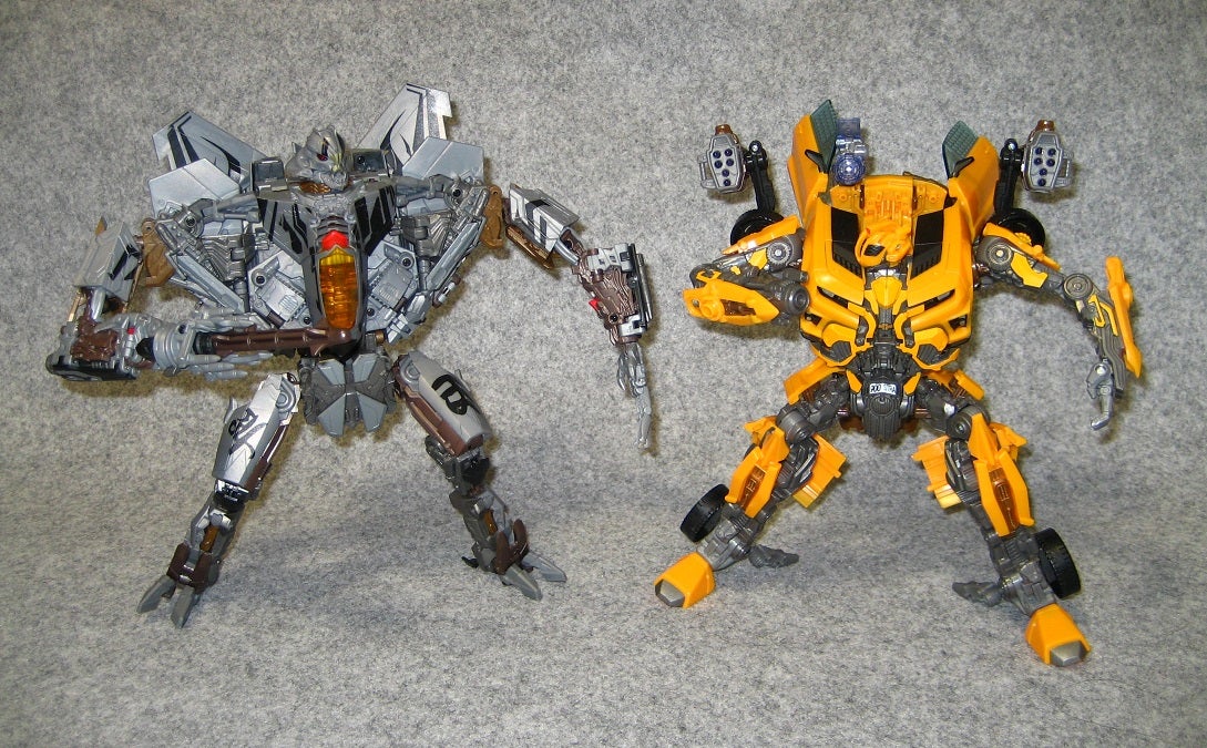 バンブルビー vs スタースクリーム STOPMOTION | I love Transformers！