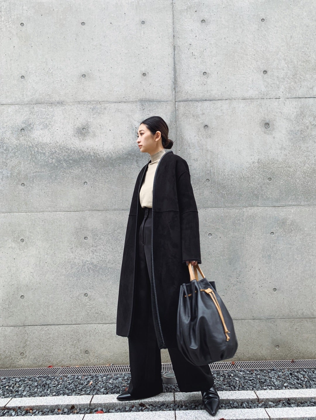 KAIKI Boa coat カイキ ボアコート 黒 2017AW | uzcharmexpo.uz