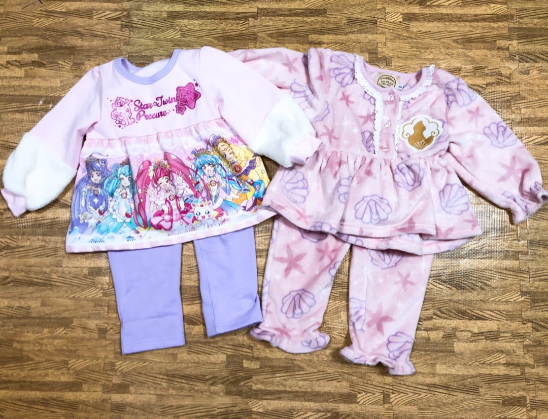 バースデイ購入品】娘(3歳)の光るパジャマと姫系フリルトップス♪ | プチプラファッション大好き！30代主婦のそれなり生活@さわら