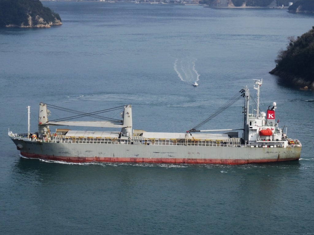 MARINE DIAMOND（貨物船）ｉｎ来島海峡。 | ぶなしめじの船ブログ（仮）
