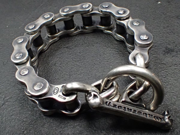ガボラトリーバイクチェーンブレスレット/ヘビーワイドスモール ガボラトリーバイクチェーンブレスレット/ヘビーワイドスモール