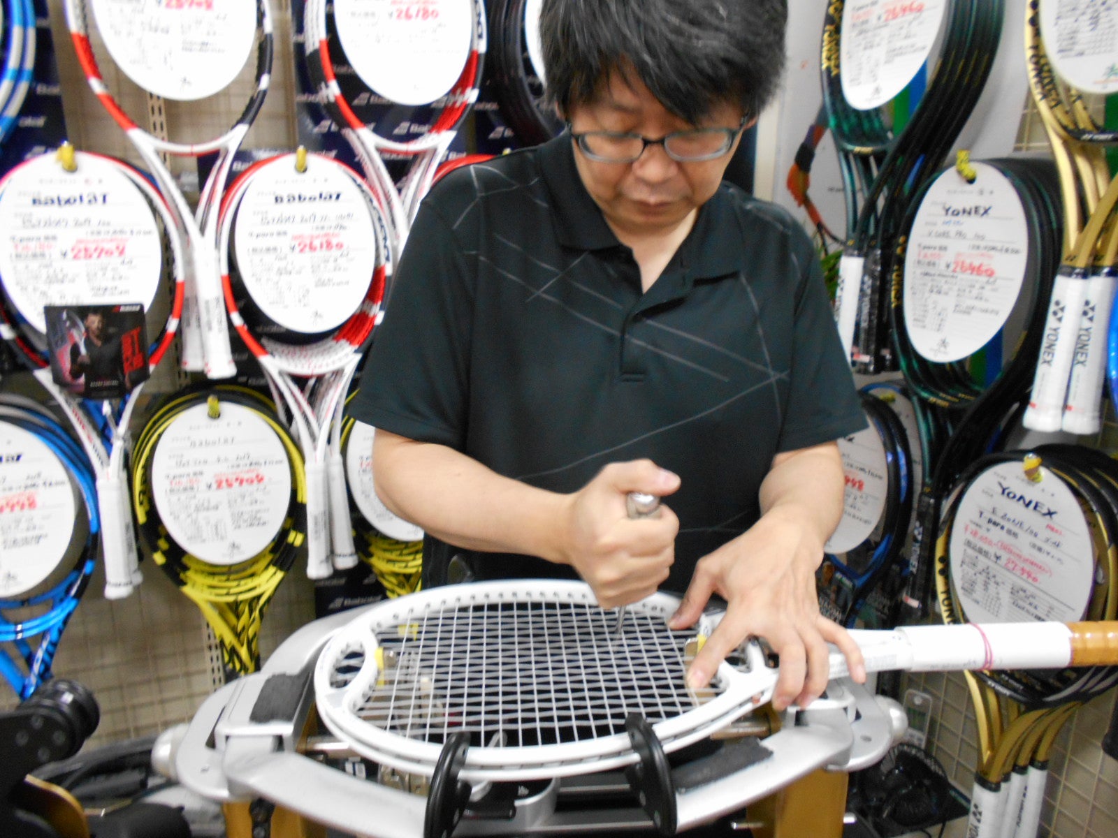 ビンテージラケットを張る！』 SPALDING POWER TECH 80 登場 