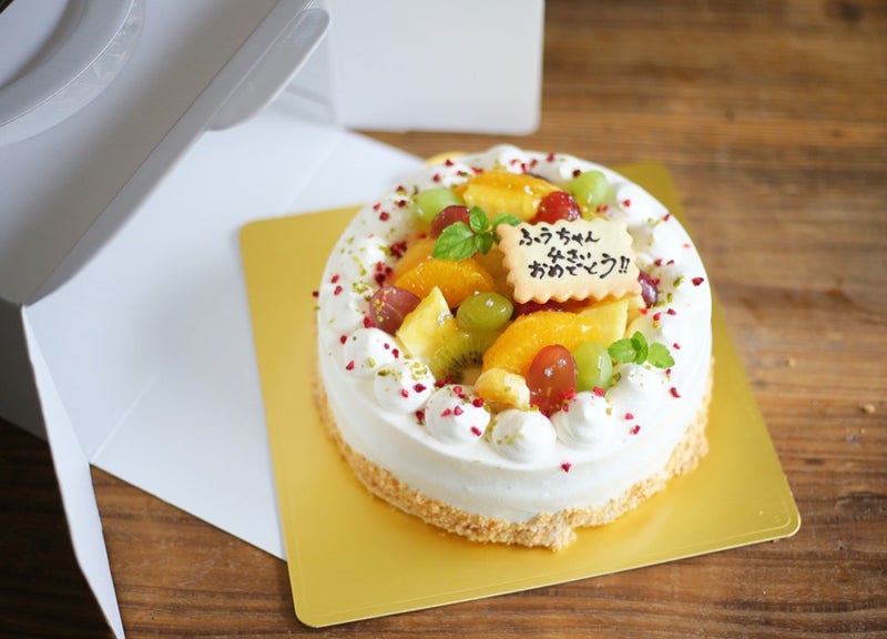 フルーツショートケーキ6号 ホールケーキのサイズについて 京都の小さなお菓子教室 Oven Moi