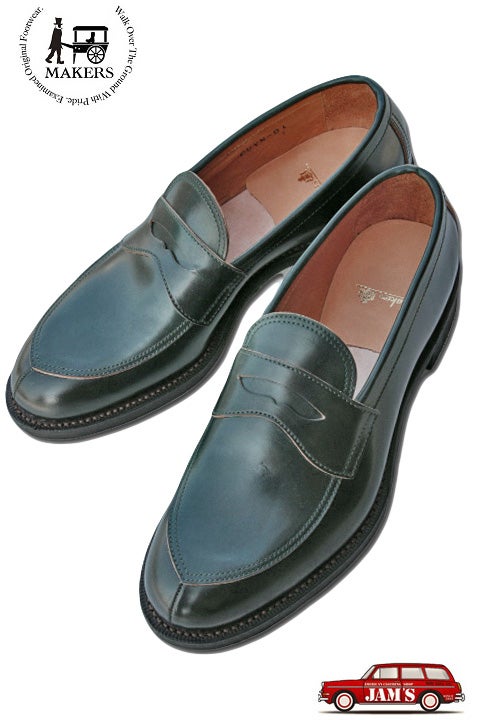 MAKERS」V-TIP LOAFER CORDOVAN / 超レアカラーコードバン入荷 MAKERS」V-TIP LOAFER CORDOVAN / 超レアカラーコードバン入荷