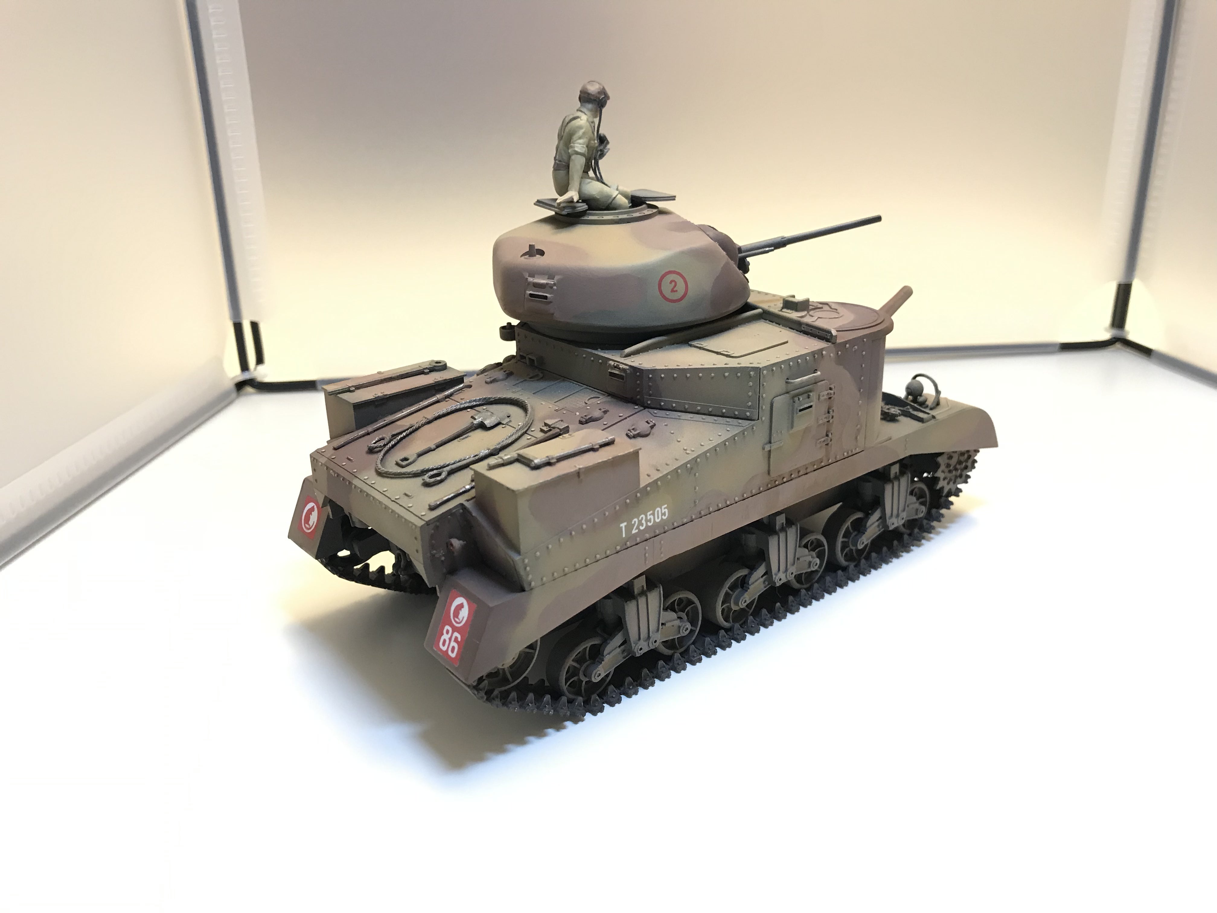 イギリス陸軍 M3 グラント  中戦車タミヤ    プラモデルと