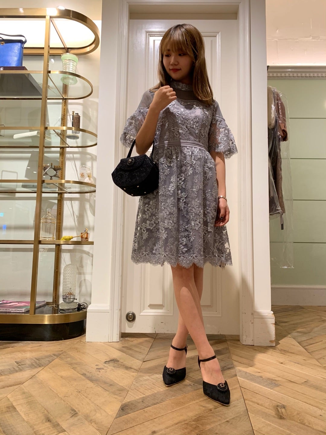 ♡【新作ドレス】コード刺繍ワンピース♡ | Lily Brown tokyo boutique-STAFF BLOG
