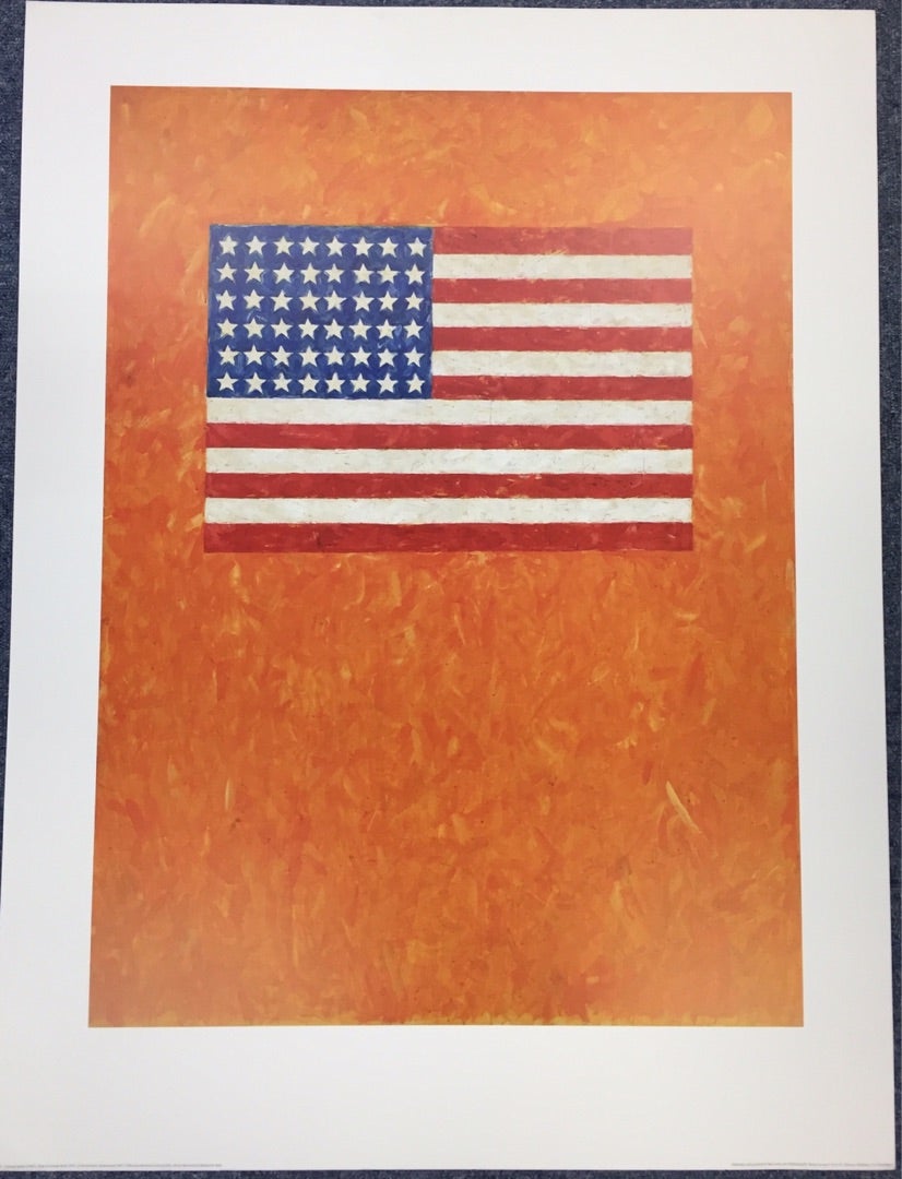 ☆P14☆ジャスパー・ジョーンズ Jasper Johns ポスター 「Flag