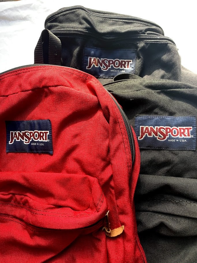80∼90s Old JANSPORT Day Pack Made In USA | THE MAN CAVE by 