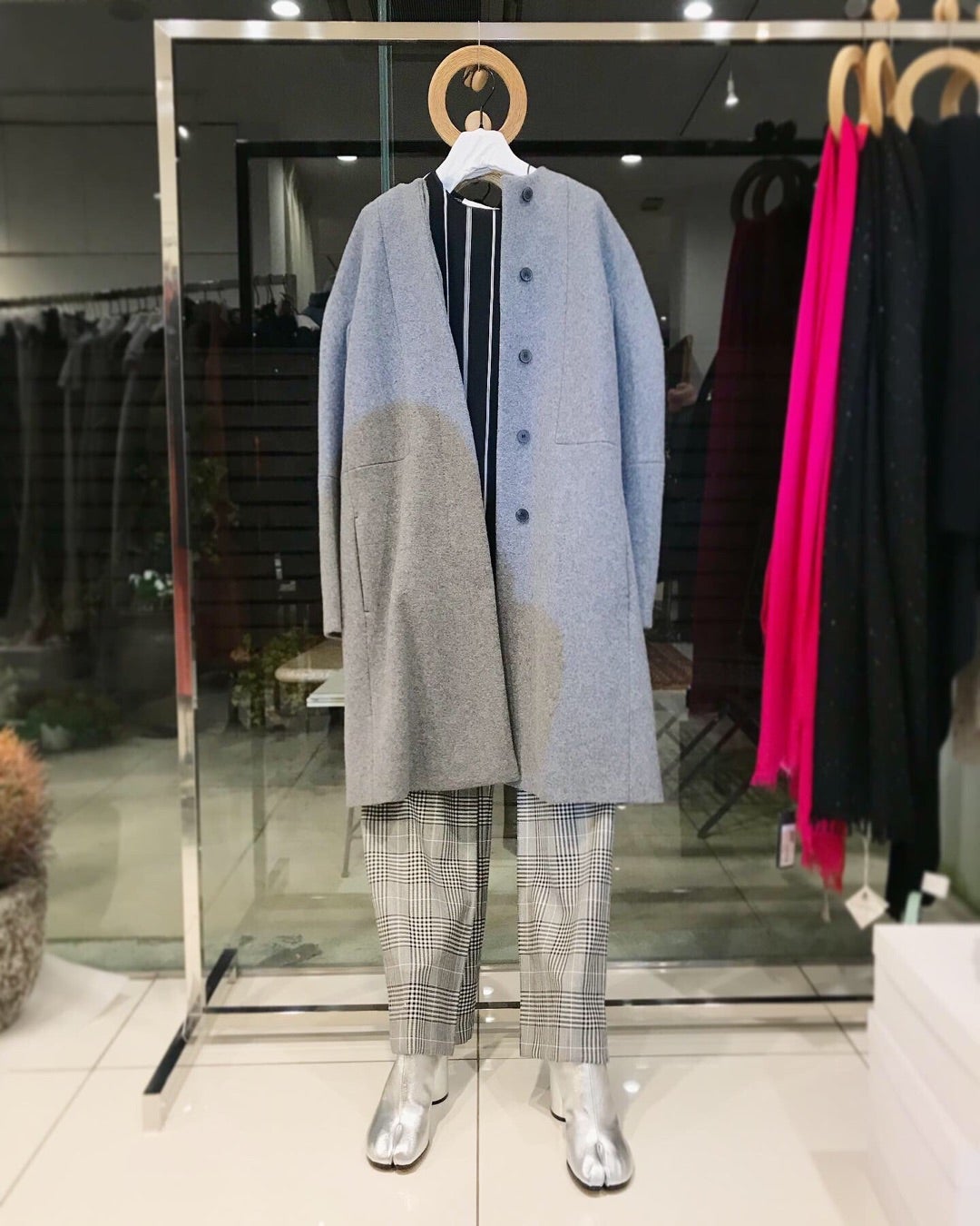 メゾン マルジェラ (Maison Margiela) タビブーツ シルバー メゾン マルジェラ (Maison Margiela) タビブーツ シルバー