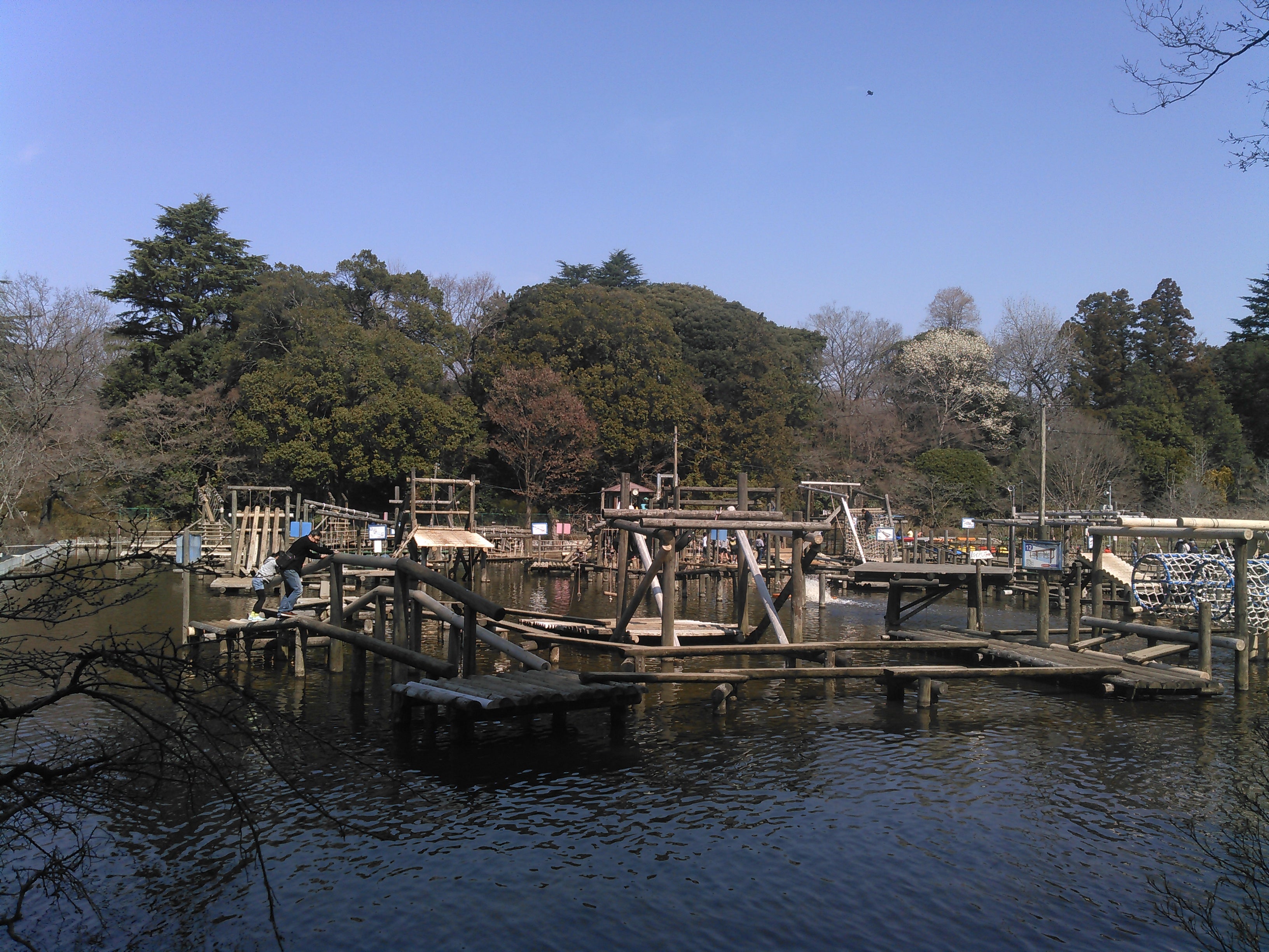 清水公園 水上コース 鵜の目ぐりの目
