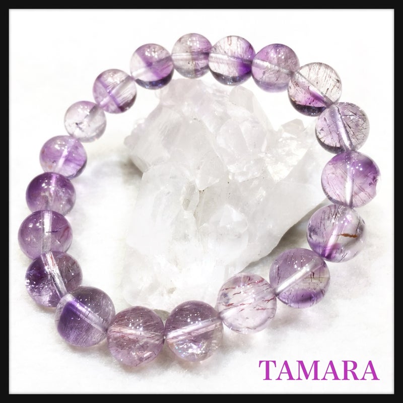 淡い紫が美しいスーパーセブン 千葉県成田市 世界に一つがその場で創れる 天然石とパワーストーンのお店 Tamara イオンモール成田 スタッフブログ