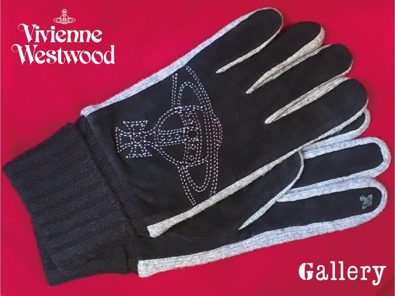 Vivienne Westwood BIG ORB刺繍 メンズ手袋 | Galleryブログ 通販 